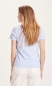 Preview: ROSA basic badge T Shirt - chamabray blue